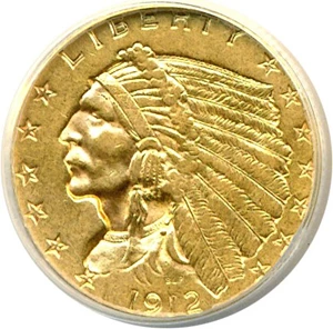 image for: 1912 $2 1/2 ANACS AU55