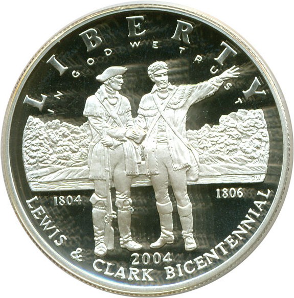 image for: 2004-P $1 Lewis & Clark PCGS Proof 69 DCameo