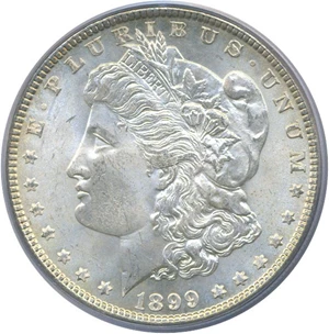 image for: 1899 $1 PCGS MS65