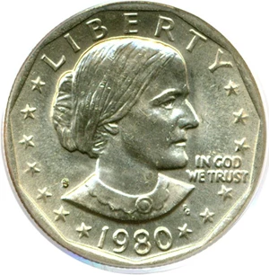 image for: 1980-S SBA$ PCGS MS66