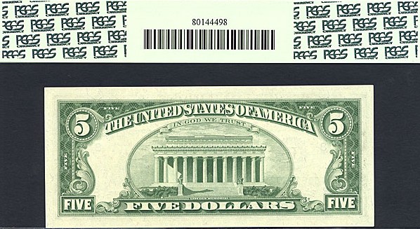 image for: Fr.1967H 1963 $5 PCGS Gem CU66 PPQ [H00872337] *Star* 