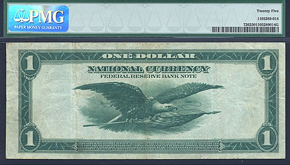 image for: Fr.726 1918 $1 Atlanta PMG VF25  [F26689232A]