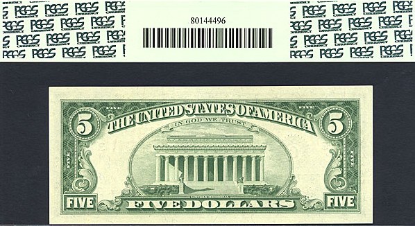 image for: Fr.1967C 1963 $5 PCGS Gem CU66 PPQ [C01375323] *Star* 