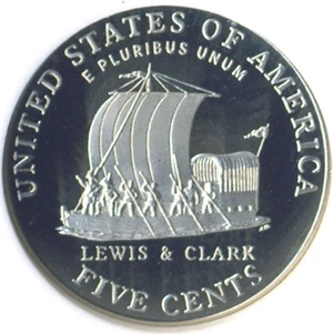 image for: 2004-S 5c Keel Boat NGC Proof 70 UCameo