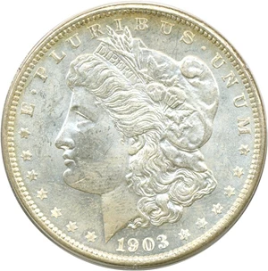 image for: 1903-O $1 PCGS MS62