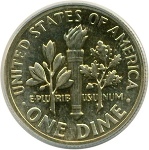image for: 1970-S 10c ANACS Proof 68