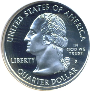 image for: 2000-S 25c New Hampshire NGC Proof 70 UCameo