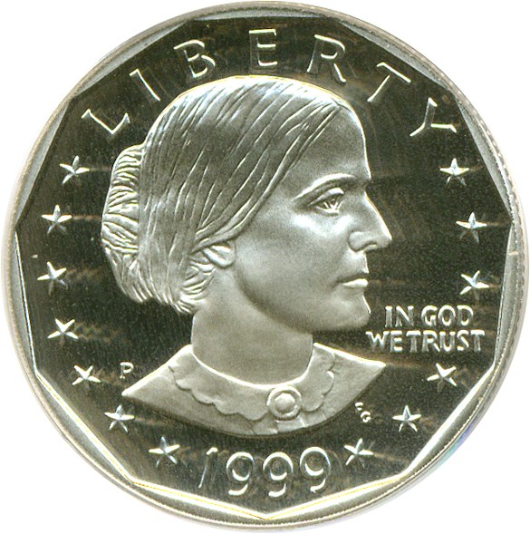 image for: 1999-P SBA$  PCGS Proof 69 DCameo