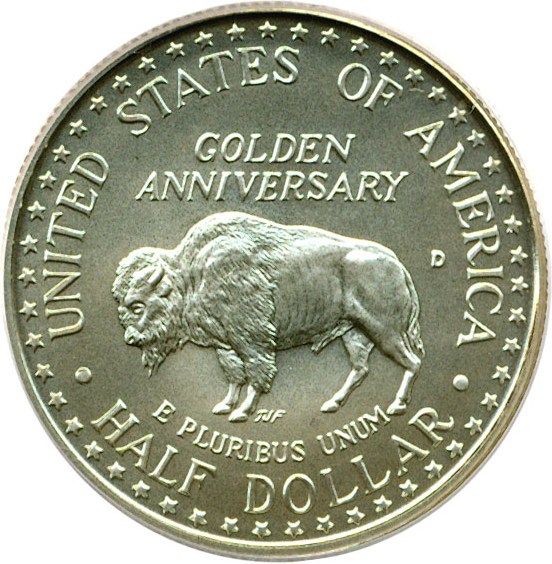 image for: 1991-D 50c Mt. Rushmore PCGS MS69 