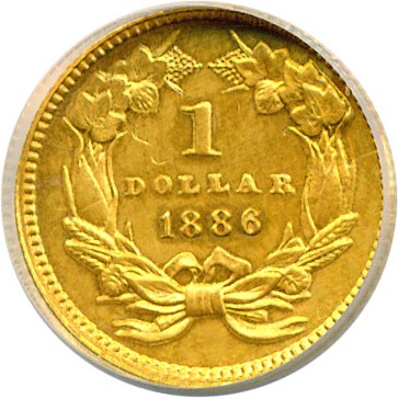 image for: 1886 G$1  NCS Proof (Improperly Cleaned)