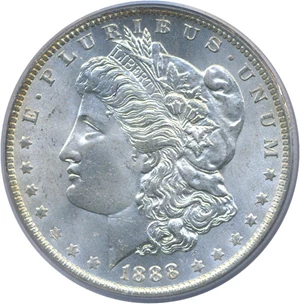 image for: 1888-O $1 PCGS MS65