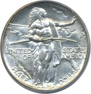 image for: 1937-D 50c Oregon PCGS MS65