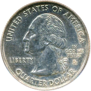 image for: 2004-D 25c Wisconsin - Extra Leaf High PCGS MS65
