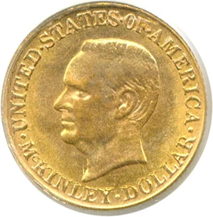 image for: 1917 G$1 McKinley PCGS MS63