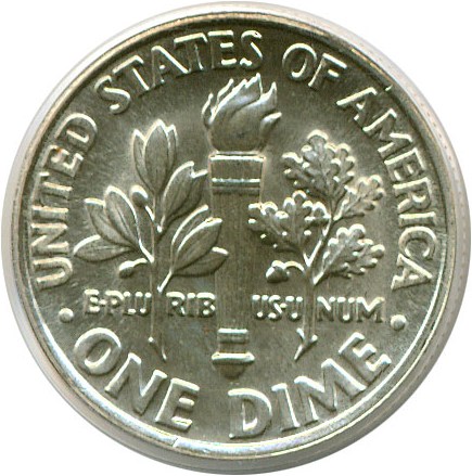 image for: 1996-W 10c  PCGS MS67 FB