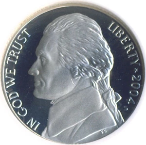 image for: 2004-S 5c Keel Boat NGC Proof 70 UCameo