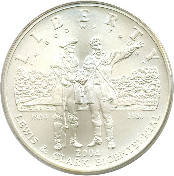 image for: 2004-P $1 Lewis & Clark PCGS MS69 