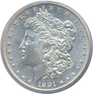image for: 1901-S $1 PCGS MS64