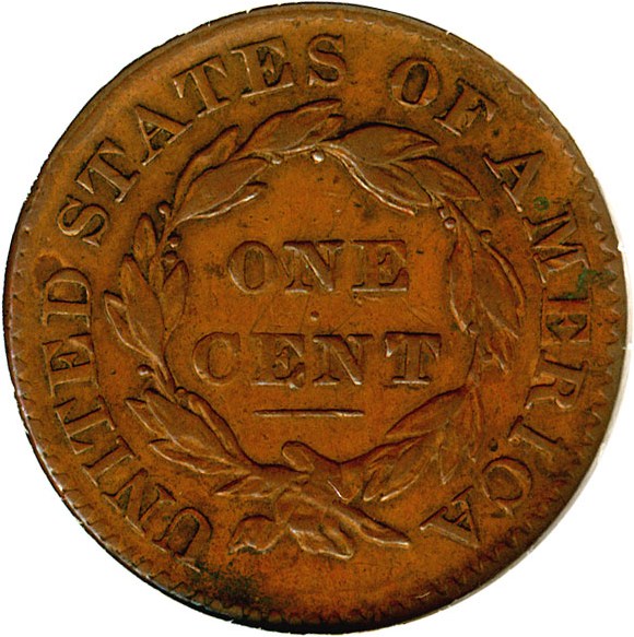 image for: 1831 1c DGS F15 Large Letters