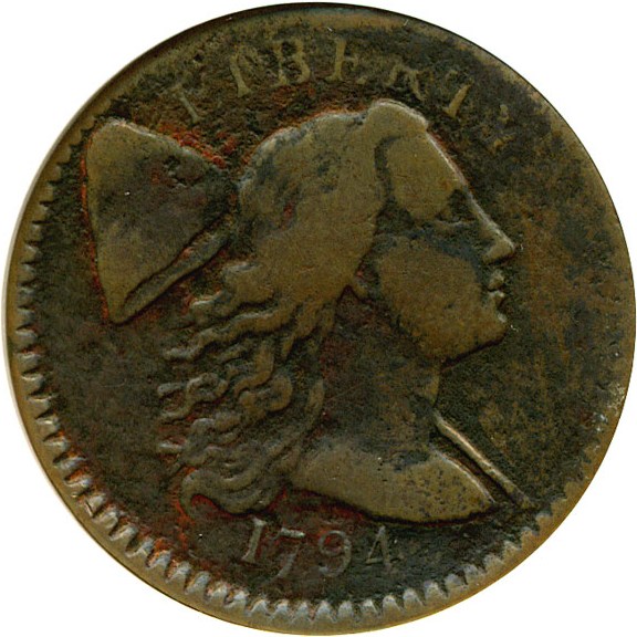 image for: 1794 1c Head of 1794 DGS VF20