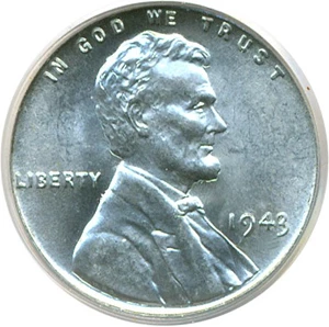 image for: 1943 1c PCGS MS66