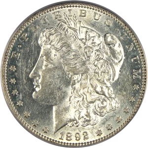 image for: 1892-S $1 PCGS AU58