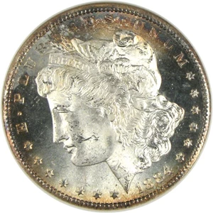 image for: 1884-CC $1 NGC MS64 PL