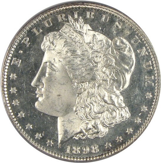 image for: 1898 $1  PCGS MS65 DMPL