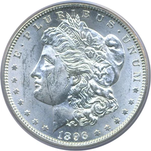image for: 1896-S $1 PCGS MS61
