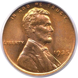 image for: 1935 1c PCGS MS66 RD