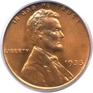 image for: 1935 1c PCGS MS66 RD