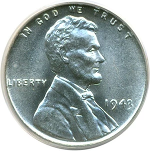 image for: 1943 1c PCGS MS66