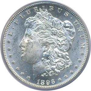 image for: 1896-S $1 PCGS MS63