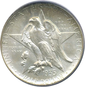 image for: 1935-D 50c Texas PCGS/CAC MS67