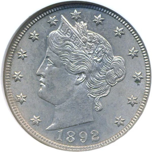 image for: 1892 5c NGC MS63