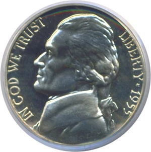 image for: 1955 5c PCGS Proof 67