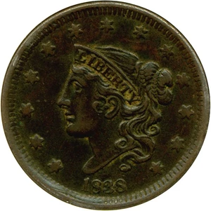image for: 1838 1c DGS VF35 (Corroded)