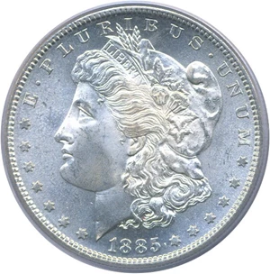 image for: 1885-S $1 PCGS MS64