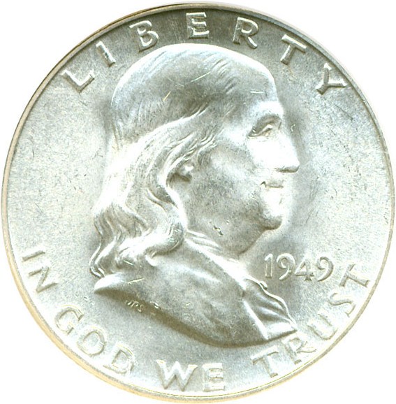 image for: 1949-D 50c DGS MS64 FBL