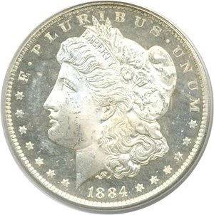 image for: 1884-O $1 PCGS MS63 DMPL
