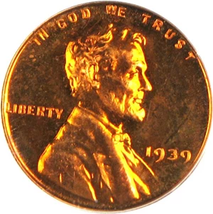 image for: 1939 1c PCGS Proof 66 RD