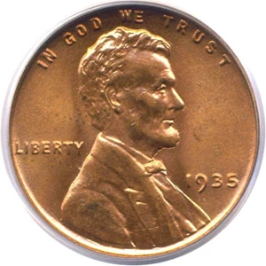 image for: 1935 1c PCGS MS66 RD