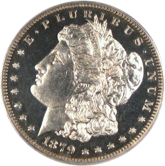 image for: 1879 $1  PCGS Proof 63