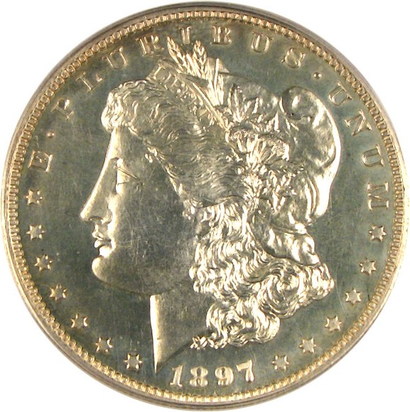image for: 1897 $1  PCGS Proof 63