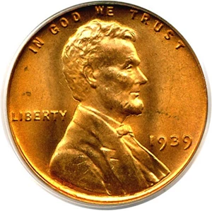 image for: 1939 1c PCGS MS66 RD