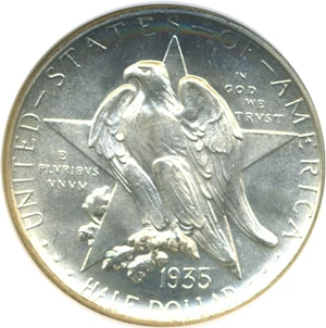 image for: 1935-D 50c Texas NGC/CAC MS67