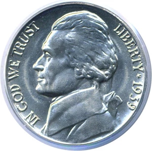 image for: 1939 5c Reverse of 1940 PCGS MS66