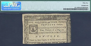 image for: New York: 1776 $2/3 5-Mar AU55