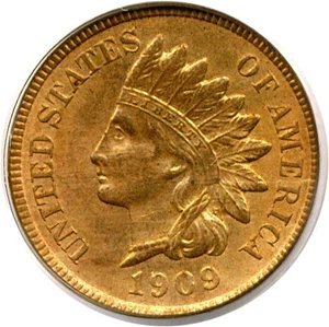 image for: 1909-S 1c Indian PCGS MS64 RB