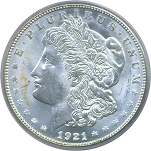 image for: 1921-S $1 PCGS MS64